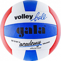 Мяч волейбольный GALA Academy BV5181S р. 5 белый-синий-красный