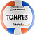 Мяч Torres Simple Orange р.5 белый-голубой-оранжевый