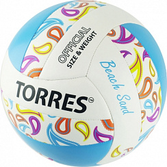 Мяч волейбольный пляжный Torres Beach Sand Blue арт. V32095b